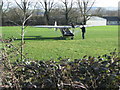 Microlight aircraft at Wing Farm