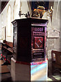 Jacobean Pulpit at the Church of St Margaret of Antioch