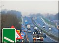 New flyover, Commonhead, Swindon, after partial opening