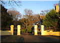 Grangehill Lodge and south gates