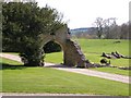 Hartforth Hall arch