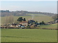 SP4903 : Chilswell Farm from Hinksey Hill by David Hawgood