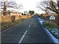 Approaching Tattenhall along Frog Lane.