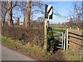 Footpath to Brook Hall