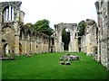 SU4509 : The Ruins of Netley Abbey by Gillian Thomas