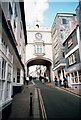 Where Fore Street meets High Street, Totnes