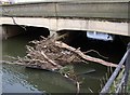 Debris at Baildon Bridge, Shipley