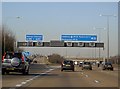 Motorway Gantry over M25