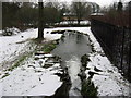 Spillway from Tredegar House Lake