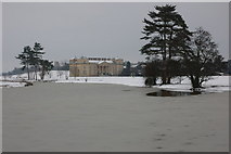 SO8844 : Croome Court viewed across Croome River by Philip Halling