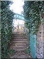 An entrance to the Greenway, West Ham