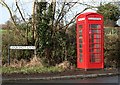 Telephone Box at the corner of A422 and Cockshot Lane, Dormston