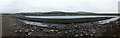 SD9017 : Panorama from the middle of Watergrove Reservoir by mike porter