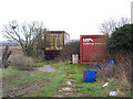 SU1635 : Containers used for storage near Winterbourne Dauntsey by Maigheach-gheal