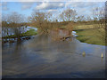 Padbury Brook in flood