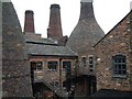 Gladstone pottery museum - courtyard