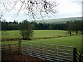 Looking down towards Lanfine