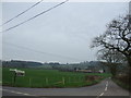 Road leading to Marsh Farm and Mapperton Manor