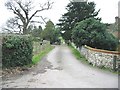 Entrance to Iffin Farm