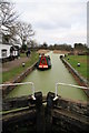 SO8661 : First lock on the Droitwich Canal by Chris Allen