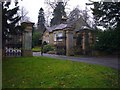 NY9960 : Lodge and Entrance  to Dipton House by Bill Cresswell