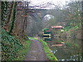 Disused Railway Bridge crossing the Calder & Hebble Navigation Canal