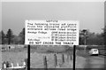 Ballinderry Station information board