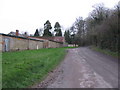 Approaching Parsonage Farm