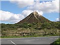 Conical Waste Tip on Trelavour Down