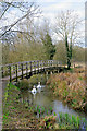 Footbridge over River Test