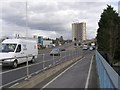 Redbridge Flyover from Redbridge Causeway