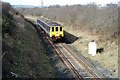 Approaching train