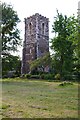 Medieval tower, old Church of St Mary, Hornsey