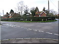 TM1598 : Crossroads, Wreningham Village Centre by Ian Robertson
