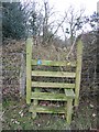 Stile below Bryn Golau