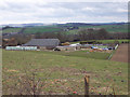 Stockbridge Riding School from Stockbridge Down