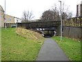 The Halifax Old Road bridge, Fartown cycleway, Huddersfield