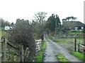 Road leading to Parsonage Farm, Sutton