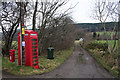 Barnhill phonebox and letterbox.