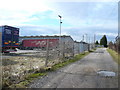 Danesmoor - Pit Lane view towards D S Smith Packaging