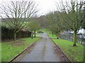 Driveway to Southern Water facility