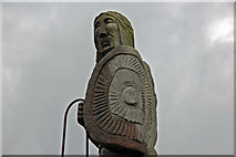 J5950 : Statue, Portaferry by Albert Bridge