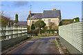 Hill Farm, from the bridge over the A40