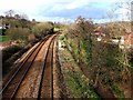 Railway line at Kingskerswell