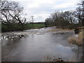 The River Irvine Weir