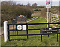 Burcott Lodge Farm Entrance