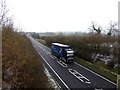 A43 road from Stamford to Corby