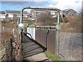 Railway footbridge at Newton Hall