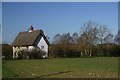 TM0280 : Lone cottage near Blo' Norton by Bob Jones