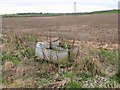 Galvanised cattle troughs